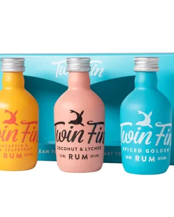 Twin Fin Miniature Rum Gift Set 3x5cl