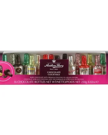 Anthon Berg Chocolate Cocktail Liqueurs 16 Pieces 250g