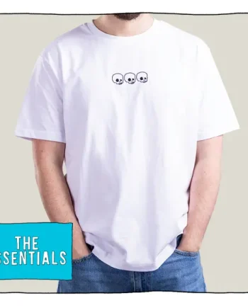 Little Skulls T-Shirt in White