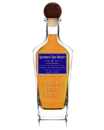 Luckenbach Road American Light Whiskey 70cl