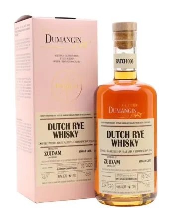 Zuidam Dutch Rye Whisky Ratafia Finish Dumangin Batch 006