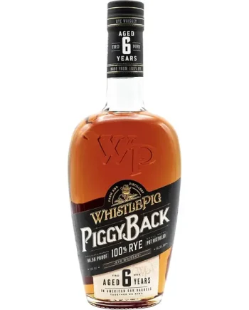 WhistlePig Piggy Back 6 Year Old Rye Whiskey