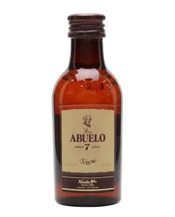 Ron Abuelo 7 Year Old Anejo Rum Miniature