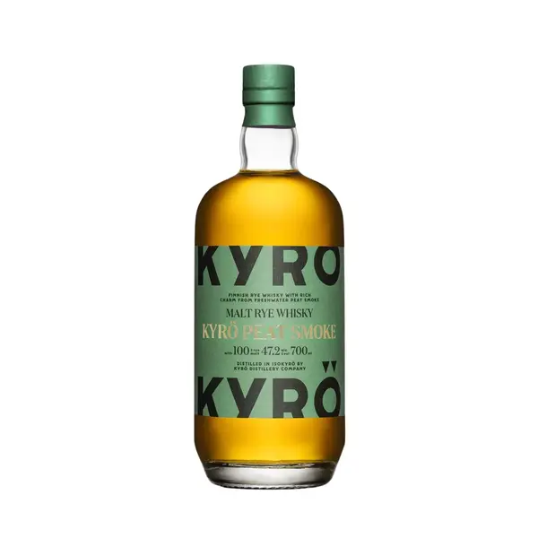 Kyrö Peat Smoke Malt Rye Finnish Whisky, 47.2%