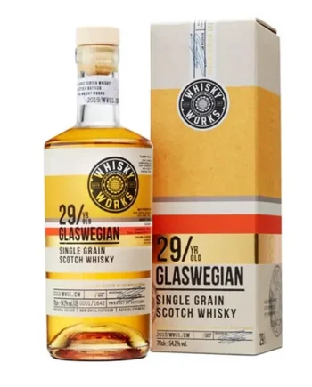 Whisky Works Glaswegian 29 Year Old Single Grain 54.2% 70cl