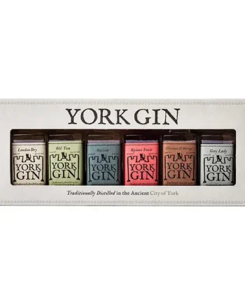 York Gin Tasting Collection Miniatures 6x5cl