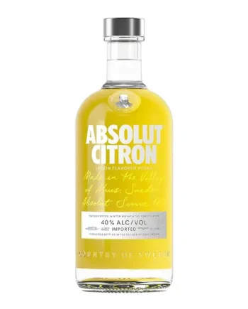 Absolut Citron Lemon Flavoured Vodka 70cl
