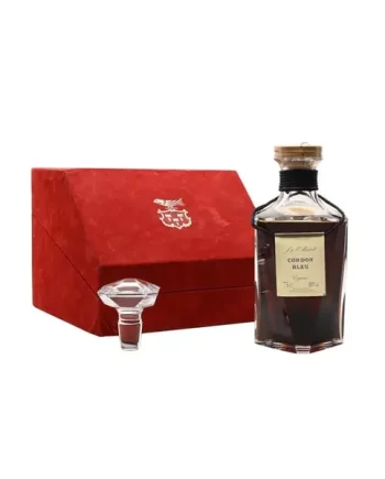 Martell Cordon Bleu Cognac Baccarat Decanter Bot.1980s
