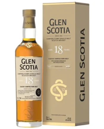 Glen Scotia 18 Year Old Campbeltown Single Malt Scotch Whisky 70cl