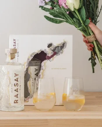 Isle of Raasay Hebridean Gin Gift Set & Glasses