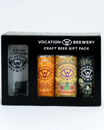Vocation Pale Ale Heroes Gift Set | Pale Ale Gift Pack | 3 x 440ml Cans & Glass