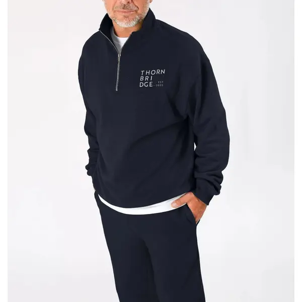 Thornbridge Logo 1/4 Zip Sweat