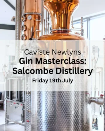 Gin Masterclass with Salcombe Distillery - Friday 19th July
