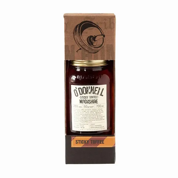 O'Donnell Moonshine Sticky Toffee Gift Box 70cl