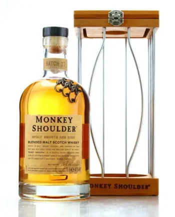 Monkey Shoulder Blended Malt Whisky Cage Set 70cl