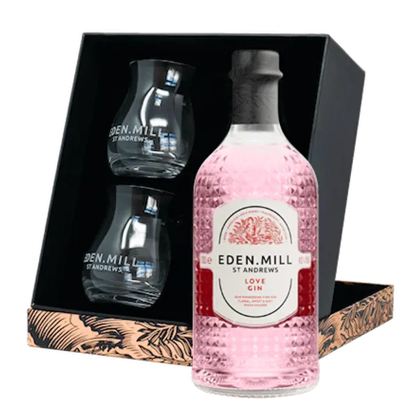 Eden Mill Love Gin Tulip Gift Set 50cl