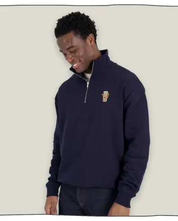 Little Pint 1/4 Zip Sweatshirt