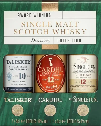 Classic Single Malt Scotch Whisky Discovery Selection 3x5cl