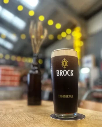 Brock Pint Glass