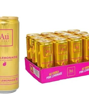 Au Vodka Pink Lemonade Pre-Mixed Cans 12x330ml