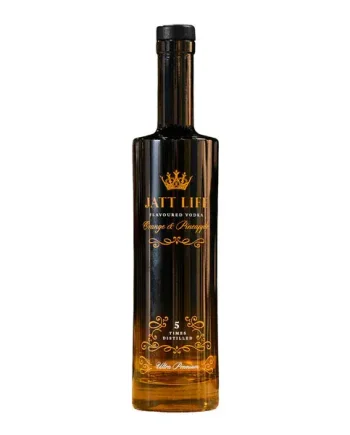 Jatt Life Orange And Pineapple Vodka 70cl