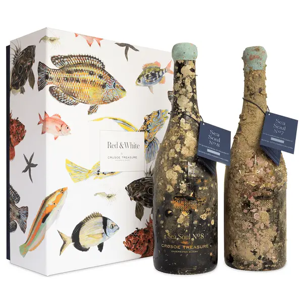 Crusoe Treasure Sea Soul No.7 & No.8 Duet Red & White Wine 2x75cl