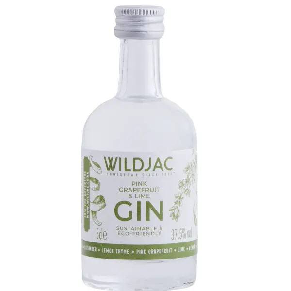 Wildjac Pink Grapefruit and Lime Gin Miniature 5cl