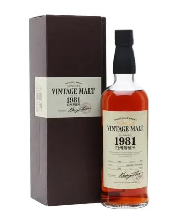 Hakushu 1981 Vintage Malt Sherry Cask Bot.2004