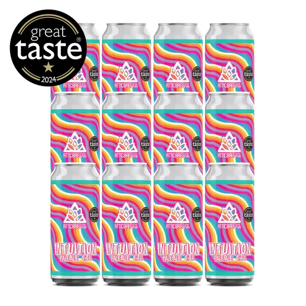 Attic Brew Co Intuition Pale Ale Cans 12x440ml
