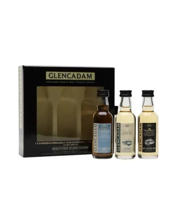 Glencadam Miniature Triple Pack Andalucia, 10 Year Old, 15 Year Old 3x5cl