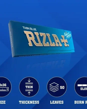Rizla Blue Regular Size Rolling Papers - 1 pack