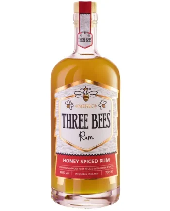 Three Bees Honey Spiced Rum 70cl