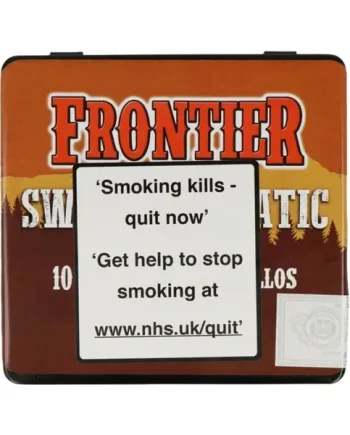 Frontier Cigarillos Authentic (Sweet Aromatic) Tin of 10