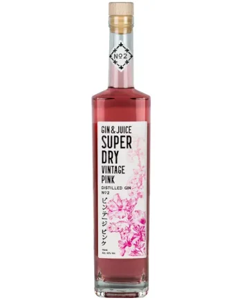 GŴYR Superdry Vintage Pink Sakura Gin 70cl