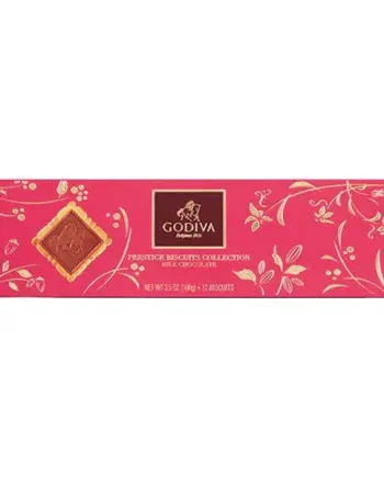 Godiva Belgium Prestige Milk Chocolate Biscuits 12 Pieces 100g BBE 19/01/26