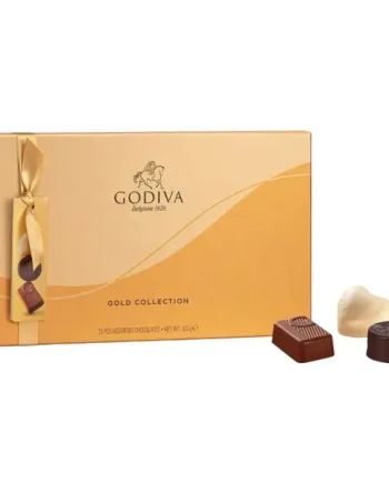 Godiva Belgium Gold Collection Assorted Chocolates Giftbox 15 Pieces 163g BBE 30/12/25