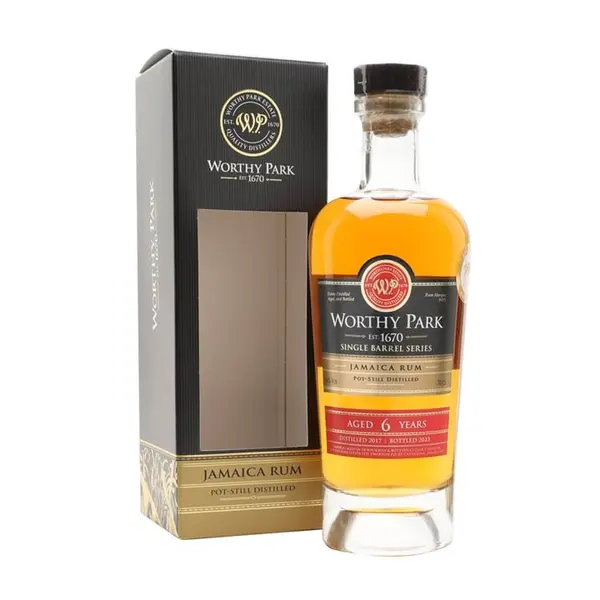 Worthy Park 2017 6 Year Old Bourbon Cask Exclusive to The Whisky Exchange
