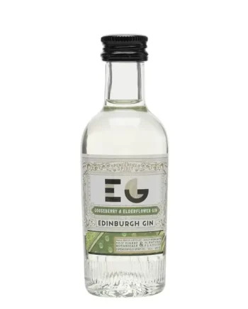 Edinburgh Gooseberry and Elderflower Gin Miniature
