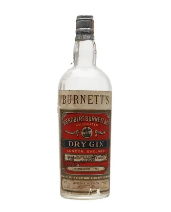 Robert Burnett Old Tom Gin Bot.1947