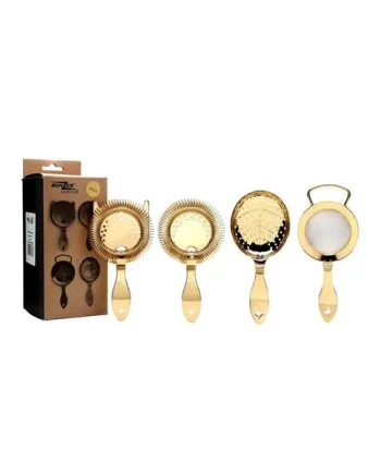 Bonzer Heritage Strainer Set Gold Plated