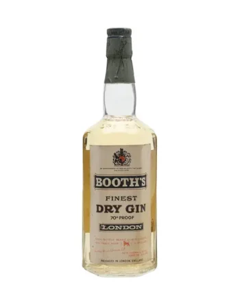 Booth's Finest Dry Gin Bot.1959