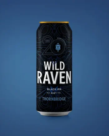 Wild Raven 6.6% Black IPA