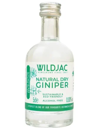 Wildjac Natural Dry Giniper Alcohol Free Miniature 5cl