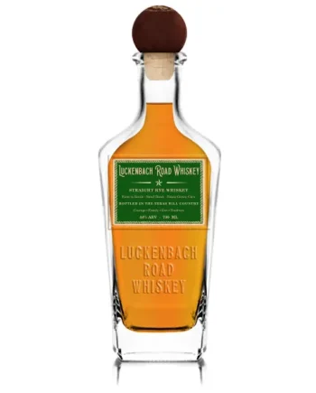 Luckenbach Road American Straight Rye Whiskey 70cl