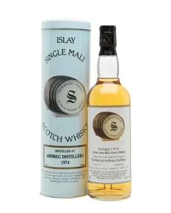 Ardbeg 1974 23 Year Old Cask 670, 71, 73, 75 Signatory