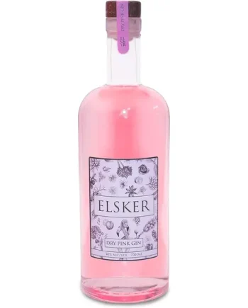 Bareksten Elsker Dry Pink Gin 70cl