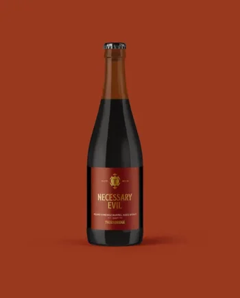 Necessary Evil, 13% ABV Pedro Ximénez Barrel Aged Stout