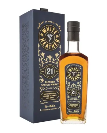 White Heather 21 Year Old Blended Scotch Whisky 70cl