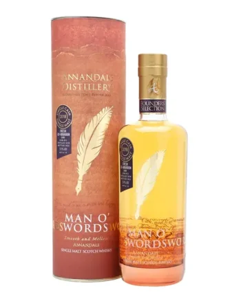 Annandale 2018 Bourbon Cask 812 Unpeated Man O'Words