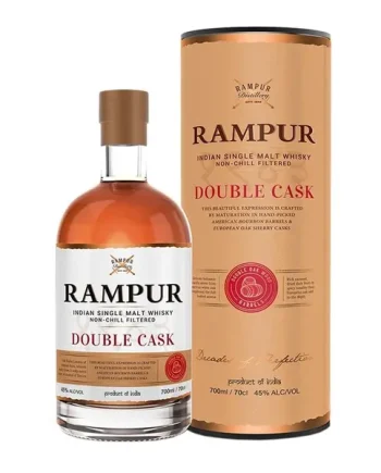 Rampur Double Cask Indian Single Malt Whisky 70cl